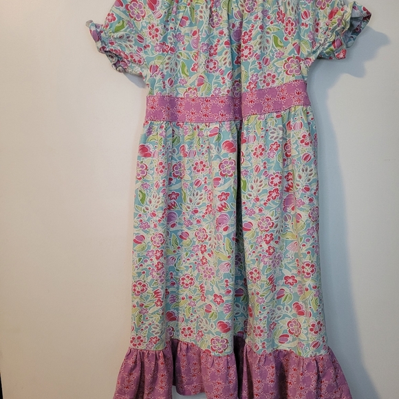 Ruffled Floral Dress - Picture 2 of 4